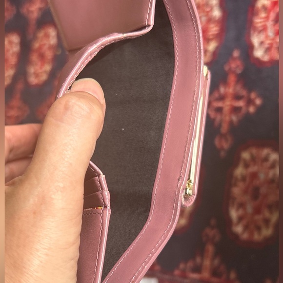 Mint $550 PAUL SMITH of London Lilac Small leather wallet coin purse - Picture 8 of 11